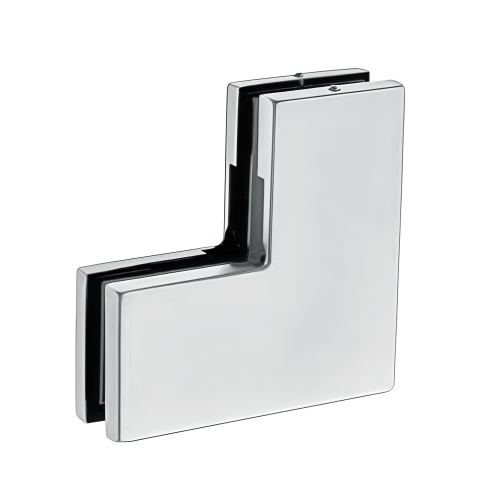 90-градуснае безкаркаснае шкляное вуглавое абсталяванне