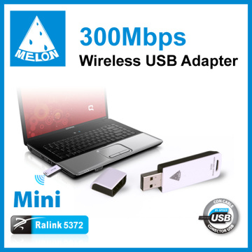 Melon M30, Plug and Play 360 Free Wifi, 300Mbps High Speed mini usb wifi adapter/wifi dongle