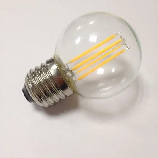 2700K CCT globe lamp G50 led filament bulb