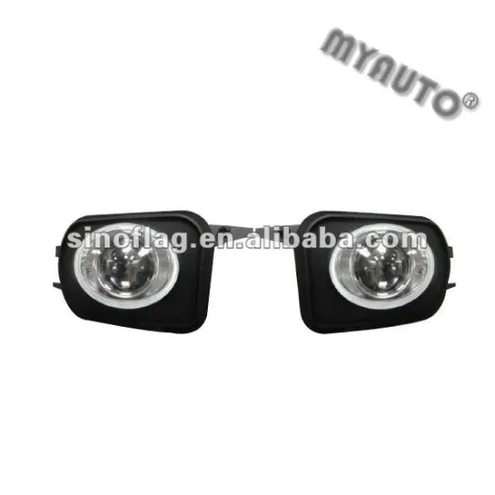 Shock Price Fog Lamp Used for Mercedes Benz W203 Black Rim Crystal