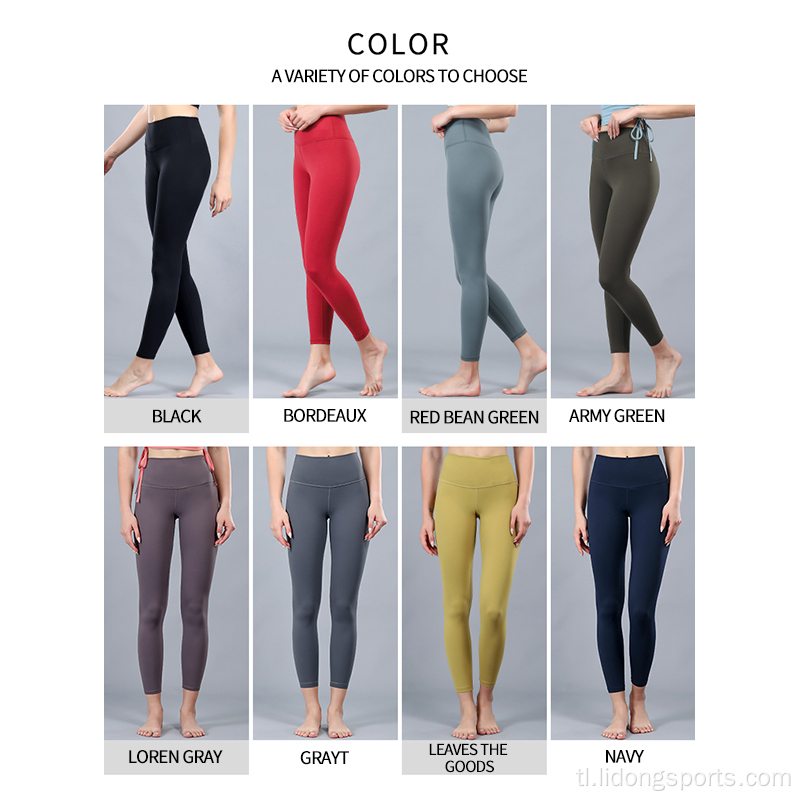 Mainit na pagbebenta kababaihan pasadyang yoga pantalon leggings