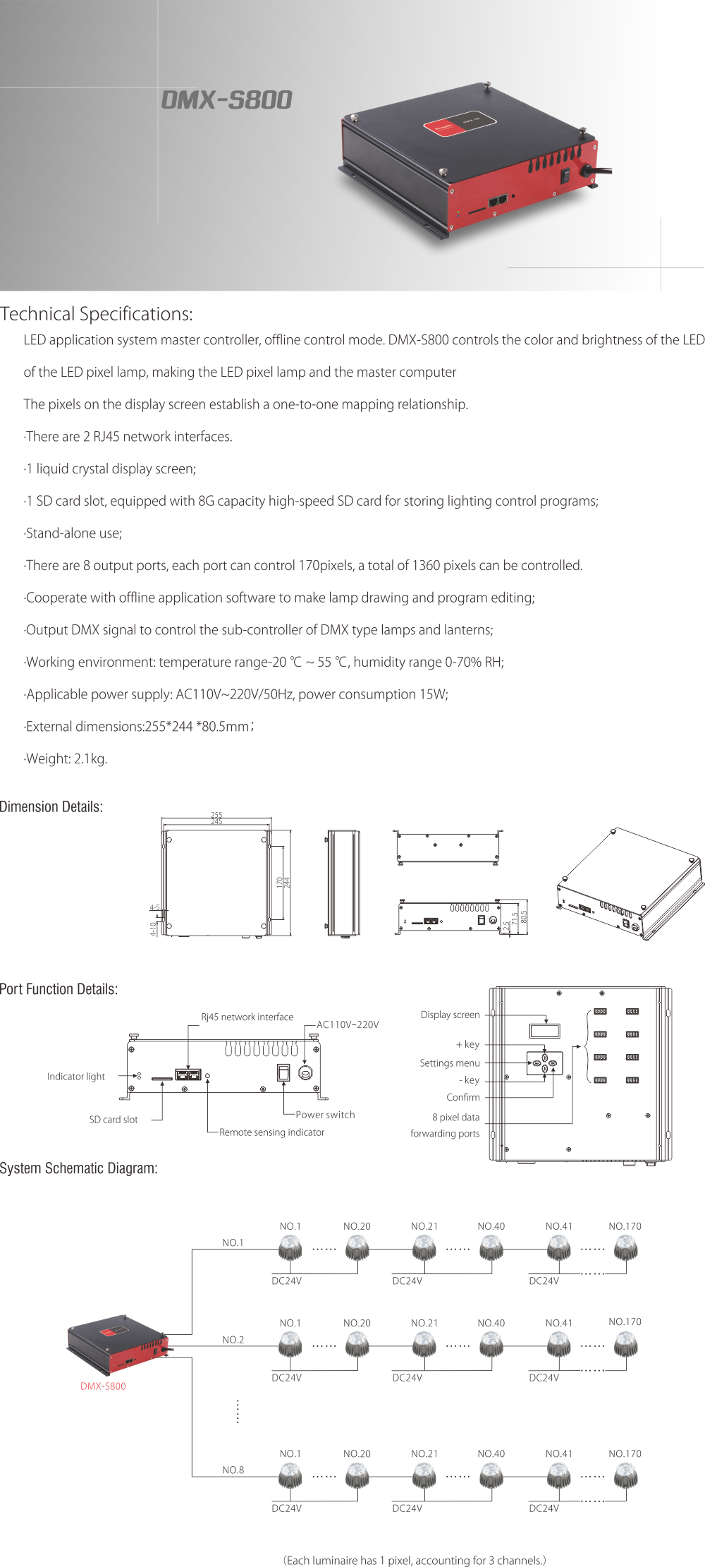 DMX S800