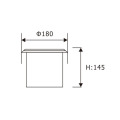 LEDER Stainless Steel IP65 20W LED Inground Light