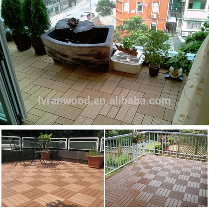 Wood Plastic Composite DIY Floor