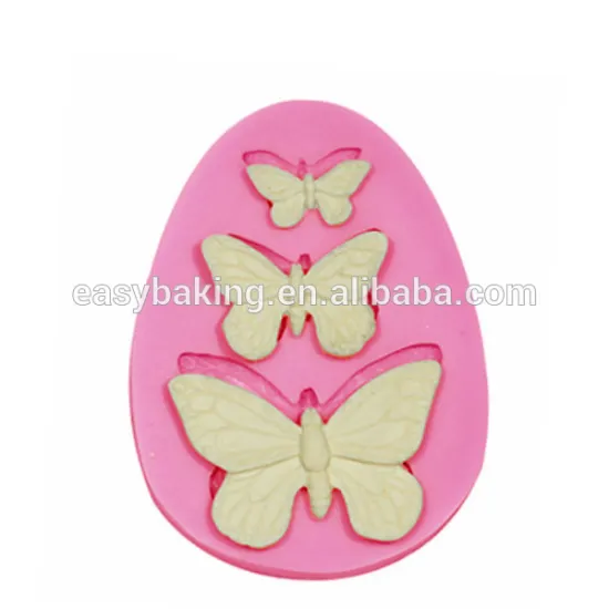 Wholesale Butterfly Lace Silicone Chocolate Mold
