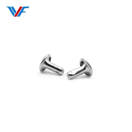 Double Caps Metal Rivet Hardware Accessory for Stationery