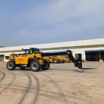 Produsen Mesin Konstruksi Telescopic Handler Telehandler 3 Ton 4 Ton 5 Ton Telescopic Forklift Dijual