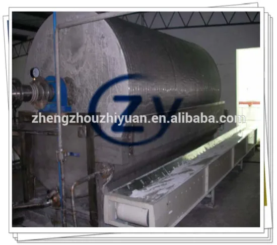 ZY Stainless Potato starch production line & Starch Dewatering machine