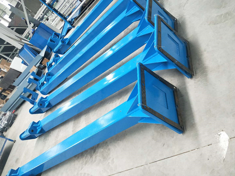 Glass unloading machine