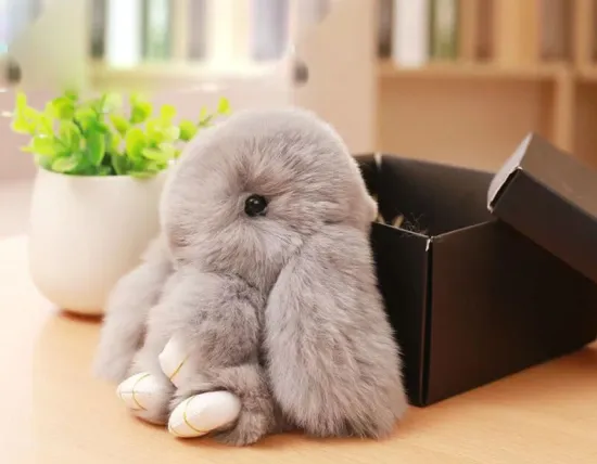 Cell Phone and Bag Accessories Pendant Fuzzy animal Cute and Popular