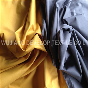 100% Polyester Imitated Cotton Fabric with Cired (DT2065)