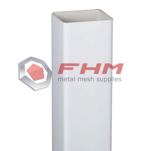 White PVC Square Post for Fence