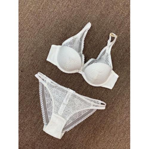 Auf Lager BH-Bikini-Set mit Spitzenüberzug mold