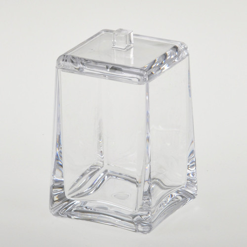 Clear Plastic Simple Bathroom Vanity Container Set, High Quality Clear