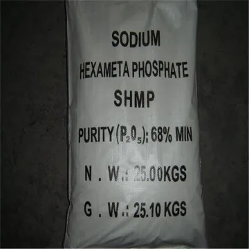 Industrial Grade Sodium Hexametaphosphate SHMP 68%