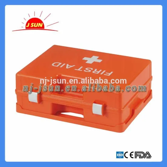 Plastic Medical First Aid Kits Box / Case For Workplace /Home