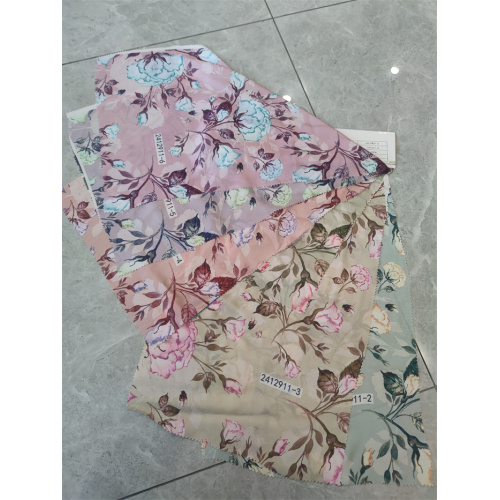 Digital Printed Thin Velvet Fabric For Summer Dress