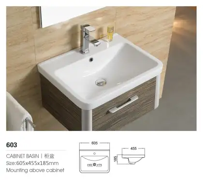 Special Design 703 Bathroom Cabinet Sink for Washing