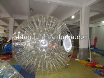 Thrilling Grass Inflatable Body Zorb Ball for Sale