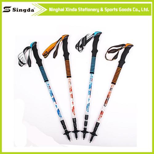 Super light aluminum 7075 trekking hiking pole