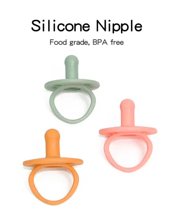 Silicone Newborn Pacifier Gentle Soothing for Little Ones