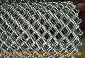 Hot Dipped Galvanized Wire Mesh Diamond Mesh Chain Link Fence