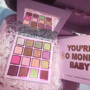 Custom Glitter High Pigment Eyeshadow Palette - Wholesale Eyeshadow Palette for Women
