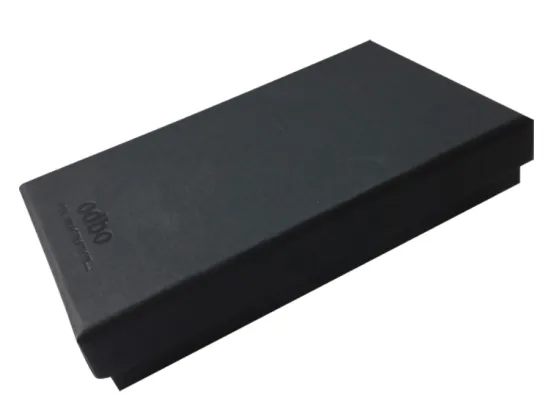 Black Kraft Paper Gift Two Pieces Box