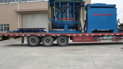 Copper/bronze foundry workshop installing melting furnace