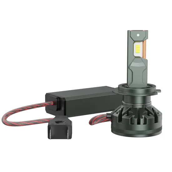 High Power V45 New Generation Double Copper Tube LED Headlights H7 H1 H4 H11 9005 9006 9007 9004