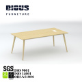 Modern style meeting room 4/6 seaters wood oak conference desks