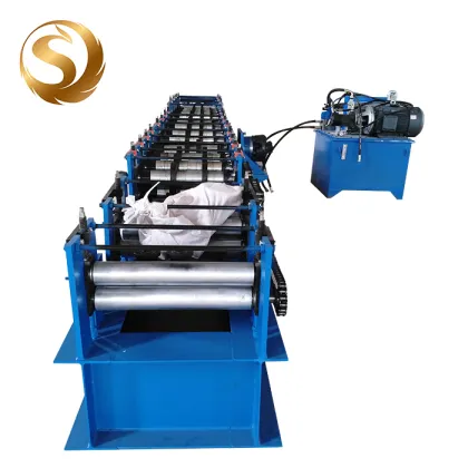 Steel Frame Purlin Machine - Building Material Roll Forming Equipment