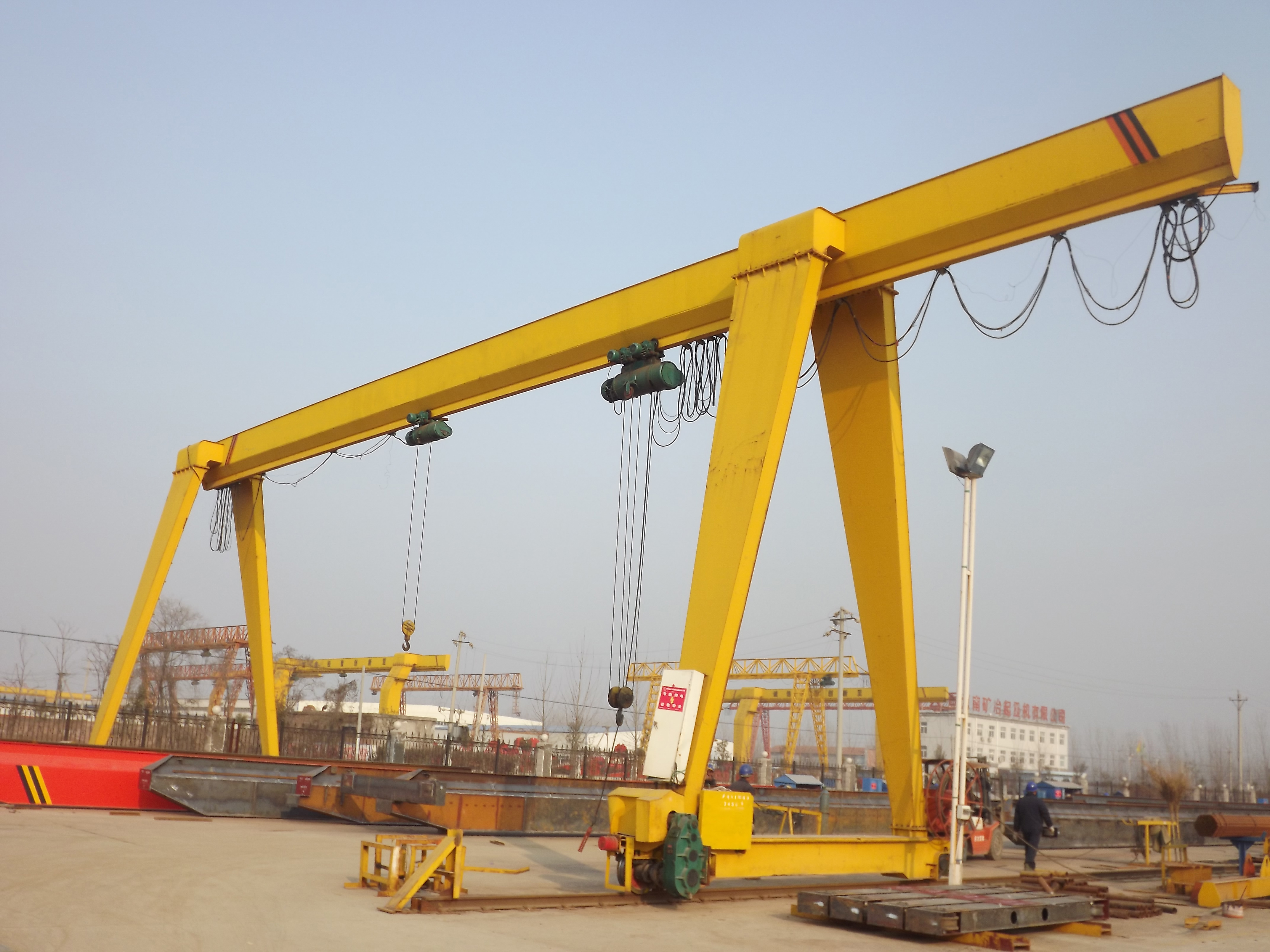 Single Girder Mounted Gantry Crane