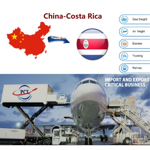 Honest and happy air freight shipping agent rates from China to Costa Rica(SJO) airport