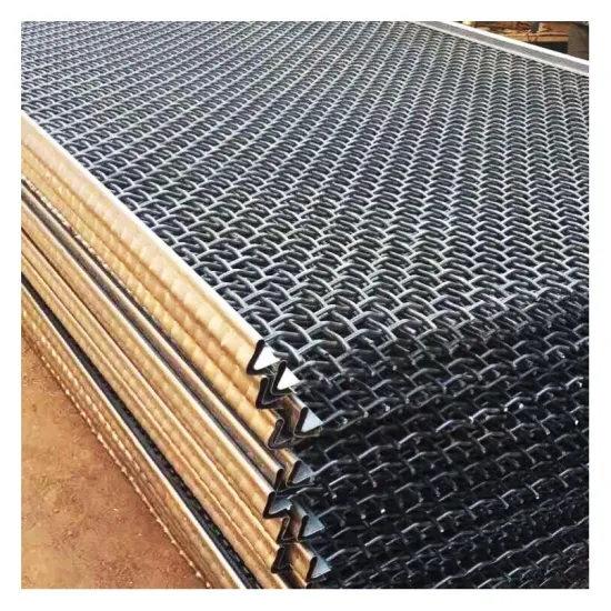High Carbon Steel Quarry Screen Mesh for Vibrating Screens