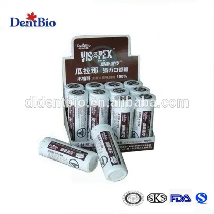 Guarana chewing gum brand of chewing gum trident chewing gum