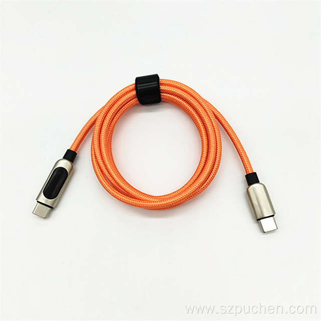 PD Charger Dual Type-C Interface Charging Data Cable