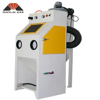 Mini Small Portable Automatic Glass Bead Mobile Used Micro Grit Sandblaster Cabinet Equipment For Sale Sand Blasting Machine
