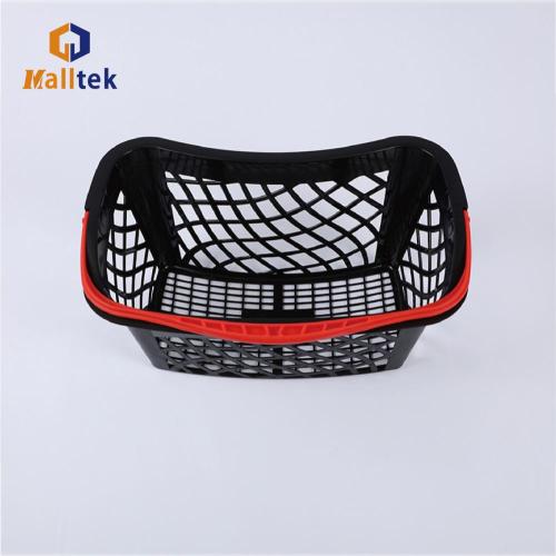 Supermarket New Designed Single handle Plastic Basket