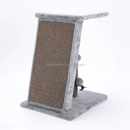 Cat Platform Cat Tree Plush Scratch Board with Pet Toys