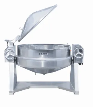 Electric double jacketed kettle device