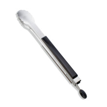 Stainless Steel Kitchen Food Tong With Silicone Handle