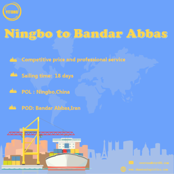 Sea Freight Service From Ningbo To Bandar Abbas