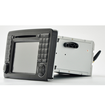 2Din Android 7.1 GPS Nawigacja Screen Screen DVD odtwarzacz DVD dla klasy Mercedes-Benz ML (W164)
