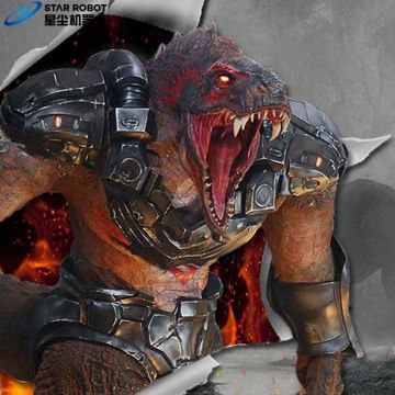 Animatronic Monster - Reproduksi karakter novel