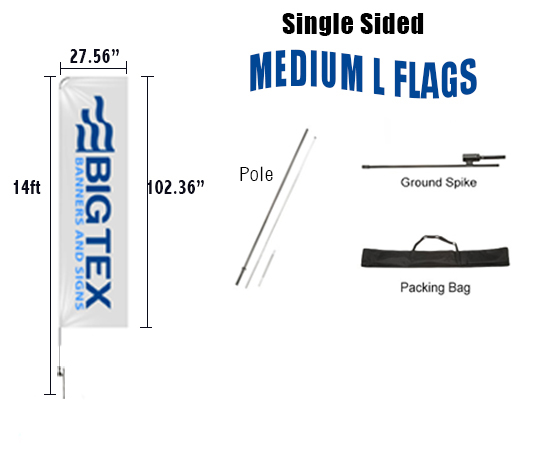 rectangle-flag-medium-single sided