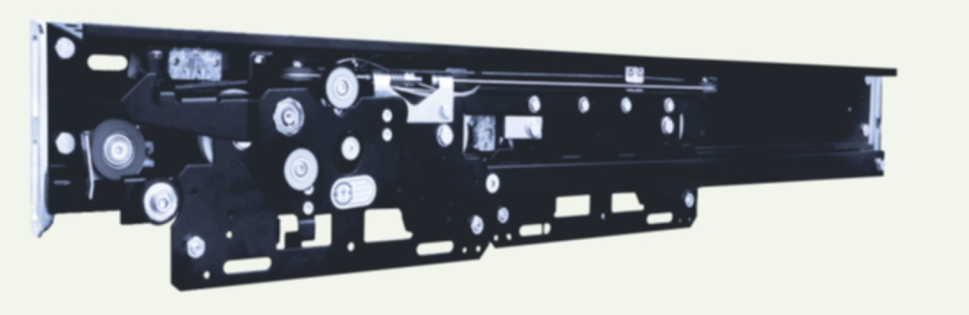 Glass Door Side Opening Landing Door System