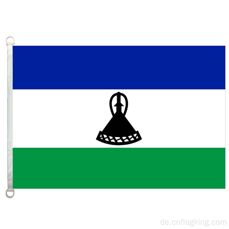 Lesotho Nationalflagge 100% Polyester 90*150cm