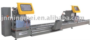 LJZ2R double-head cutting saw for aluminum window machine