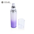 15 ml Plastic Cosmetic Silver Lotion Bottle